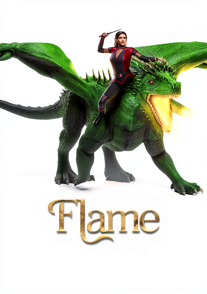 eBook cover of Riders of Jade and Fire series showing fantasy elements