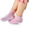 Simply Kids Baby Girls Socks Soft Cotton Non Slip Grips-3