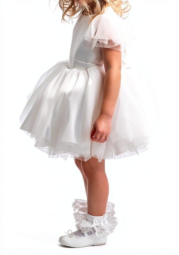 Girls Ruffle Socks Cotton Blend Ankle Socks for Toddlers-4