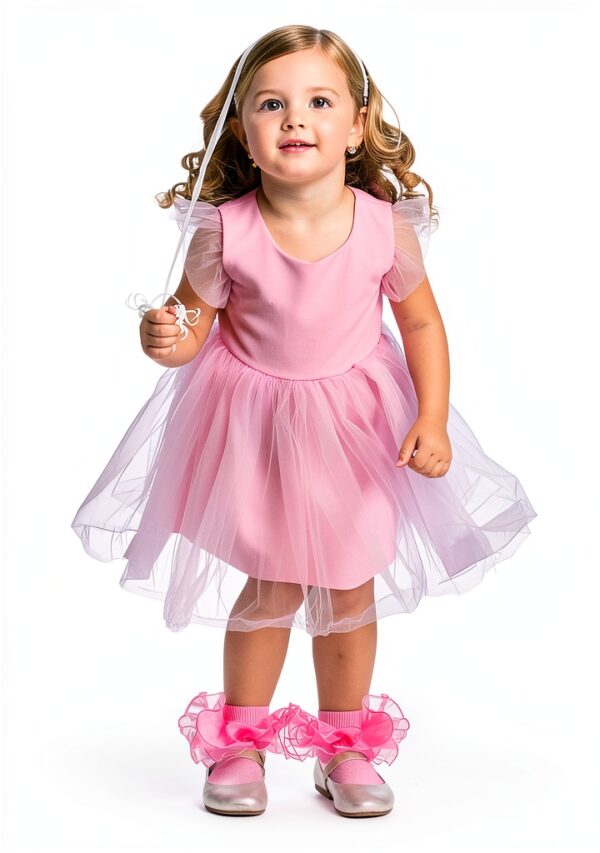 Girls Ruffle Socks Cotton Blend Ankle Socks for Toddlers-5