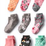 Cherokee Baby Girls Socks Critter Designs 12 Pairs Assorted-0