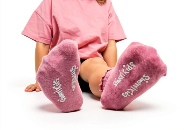 Simply Kids Baby Girls Socks Soft Cotton Non Slip Grips-6