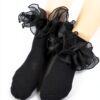 Girls Ruffle Socks Cotton Blend Ankle Socks for Toddlers-2